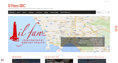 Desktop Screenshot of ilfaro-napoli.org